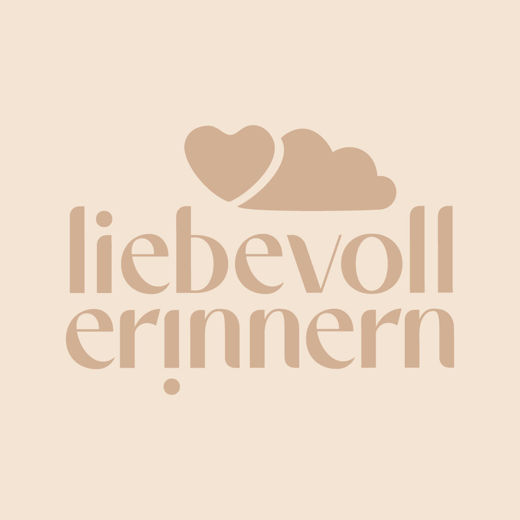 Logo liebevoll erinnern shop