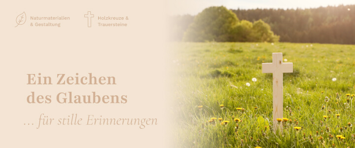 Ein Zeichen des Glauben... für sanfte Erinnerungen